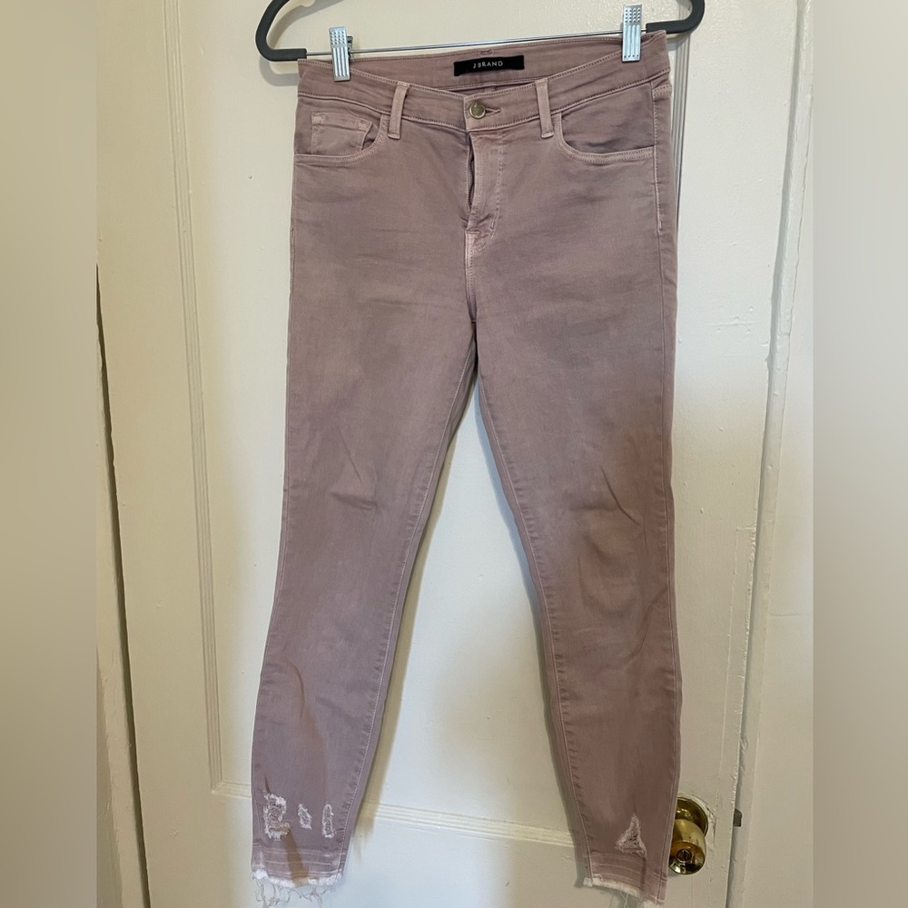 J brand distressed skinny jean